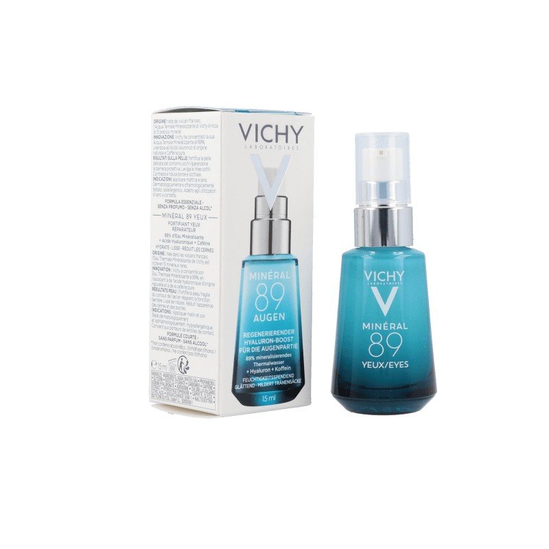 VICHY MINERAL 89 YEUX FORTIFIANT REPARATEUR 15ML 1 vichy mineral yeux fortifiant reparateur ml
