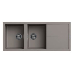 vier de cuisine encastrable focus graniteck bacs gouttoir gr ge filo