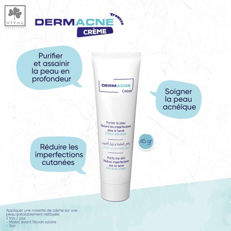 VITAL DERMACNE CREME 45GR 1 vital dermacne creme gr