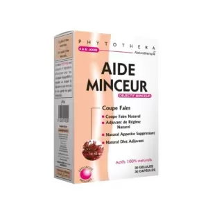 VITAL PHYTOTHERA AIDE MINCEUR 30 GELULES 3 vital phytothera aide minceur gelules