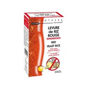 VITAL PHYTOTHERA LEVURE DE RIZ ROUGE 60 GELULES 3 vital phytothera levure de riz rouge gelules