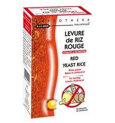 VITAL PHYTOTHERA LEVURE DE RIZ ROUGE 60 GELULES 1 vital phytothera levure de riz rouge gelules