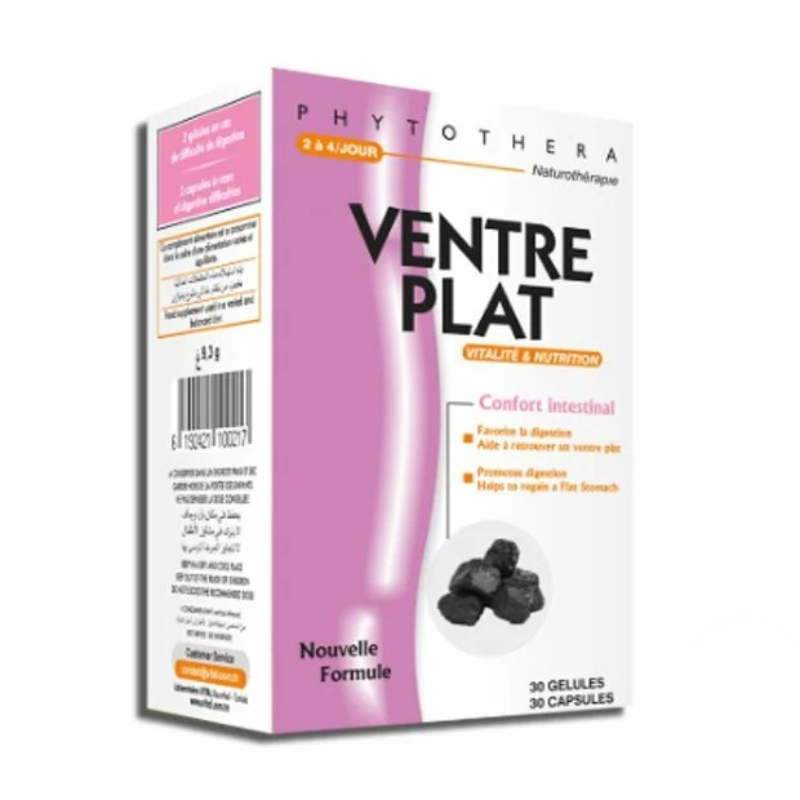 VITAL PHYTOTHERA VENTRE PLAT 30 GELULES 1 vital phytothera ventre plat gelules