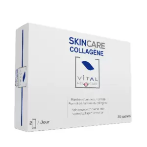 VITAL SKINCARE COLLAGENE 20 SACHETS 3 vital skincare collagene sachets