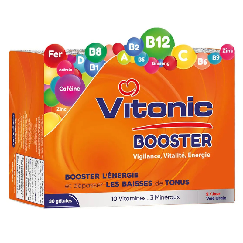 VITAL VITONIC BOOSTER VITALITE 30 GELULES 1 vital vitonic booster vitalite gelules