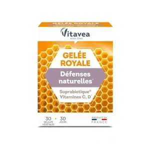 VITAVEA GELEE ROYALE DEFENSES NATURELLES 30 GELULES 3 vitarmonyl nectar royal defenses naturelles gelee royale