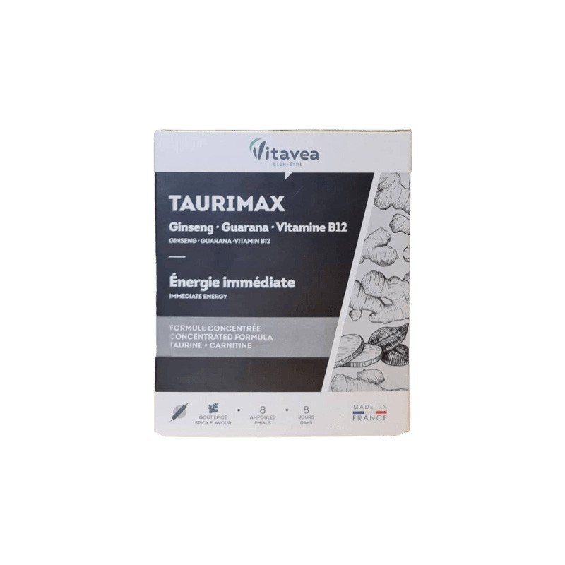 VITAVEA TAURIMAX 8 AMPOULES 1 vitarmonyl taurimax