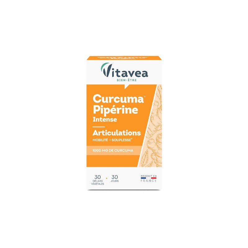 VITAVEA CURCUMA PIPERINE B/30 1 vitavea curcuma piperine b