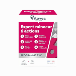 VITAVEA EXPERT MINCEUR 6 ACTIONS 40 GELULES 2 vitavea expert minceur action gelules