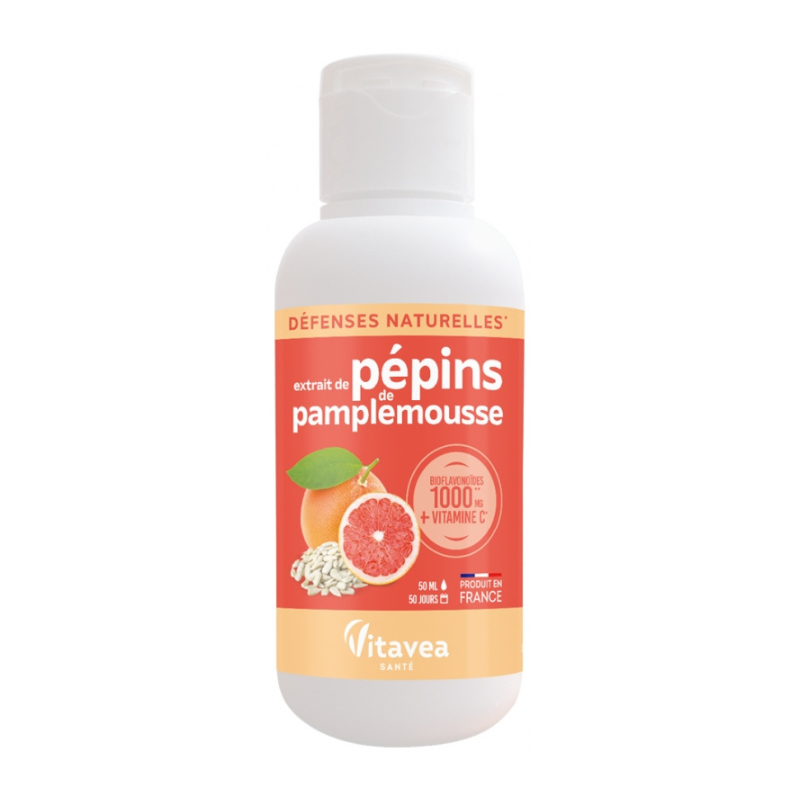 VITAVEA EXTRAIT DE PEPINS DE PAMPLEMOUSSE 50ML 1 vitavea extrait de pepins de pamplemousse ml
