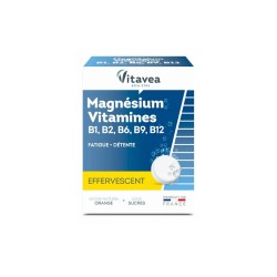 VITAVEA MAGNESIUM B1 B2 B6 B9 B12 EFFERVESCENT 24 COMPRIMES 2 vitavea magnesium b b b b b effervescent comprimes