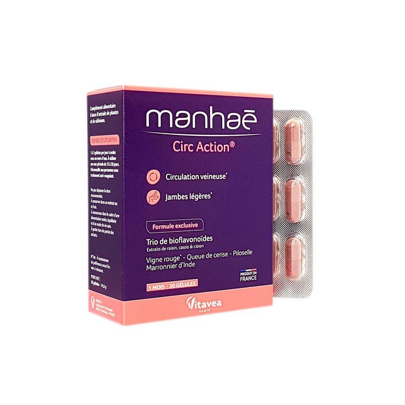 VITAVEA MANHAE CIRC ACTION 30 GELULES 1 vitavea manhae circ action gelules