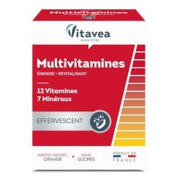 VITAVEA MULTIVITAMINES 12 VITAMINES+7 OLIGO ELEMENTS EFFERVESCENT 24 COMPRIMES 2 vitavea multivitamines vitamines oligo elements effervescent comprimes
