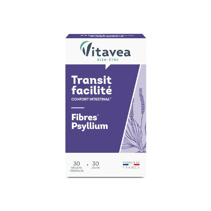 VITAVEA TRANSIT FACILITE CONFORT INTESTINAL 30 GELULES 1 vitavea transit facilite confort intestinal gelules