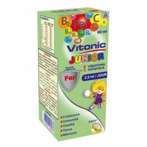VITAL VITONIC JUNIOR GOUTTES 90ML 3 vitonic junior gouttes ml