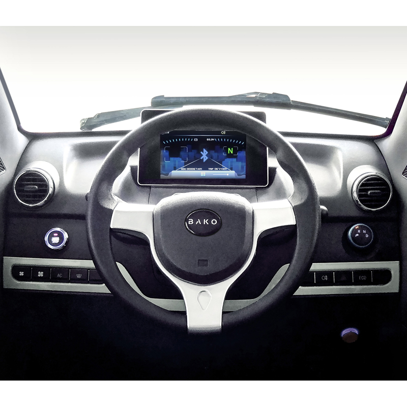 Voiture Électrique et Solaire BAKO BEE WAVE - Blanc 4 voiture electrique bako bee wave blanc