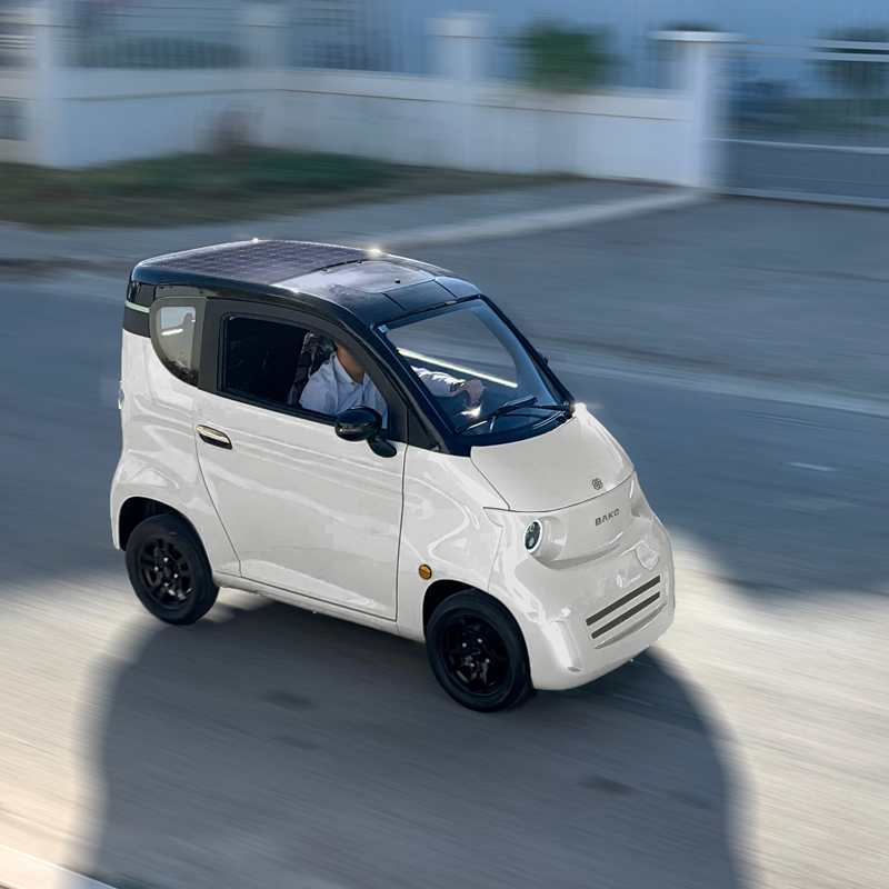 Voiture Électrique et Solaire BAKO BEE WAVE - Blanc 2 voiture electrique bako bee wave blanc