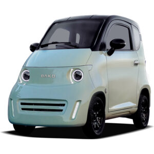 voiture electrique bako bee wave vert pistache