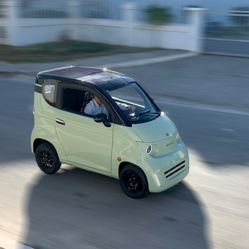 Voiture Électrique et Solaire BAKO BEE WAVE - Vert pistache 2 voiture electrique bako bee wave vert pistache