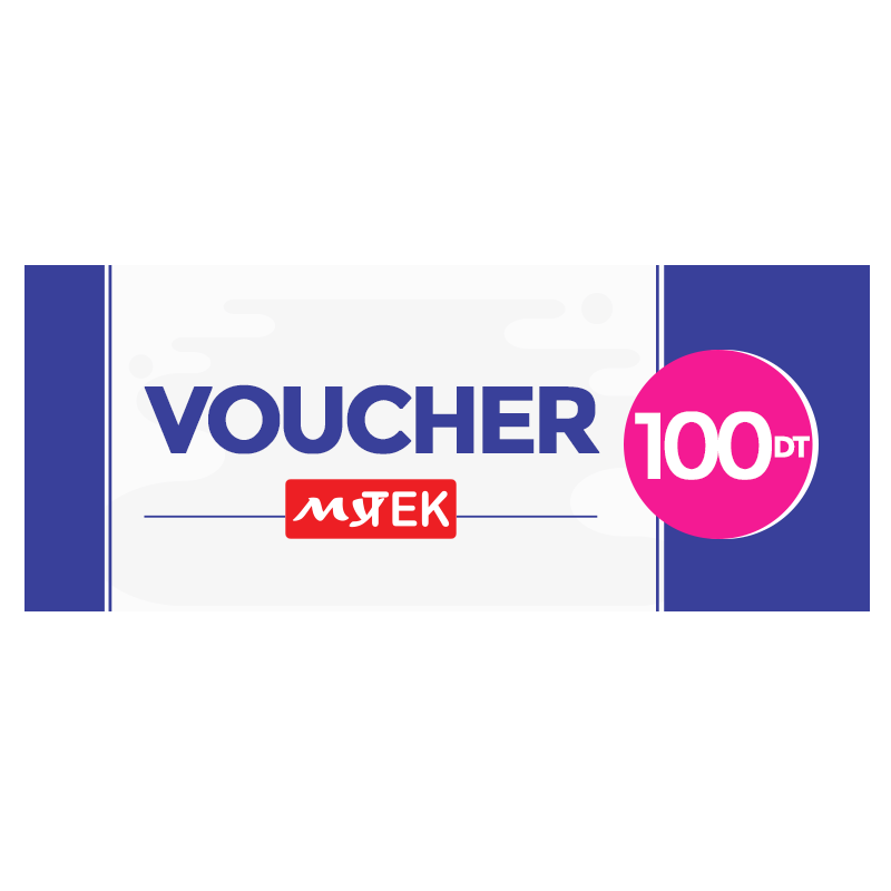 VOUCHER D'UNE VALEUR DE 100DT 1 voucher dt