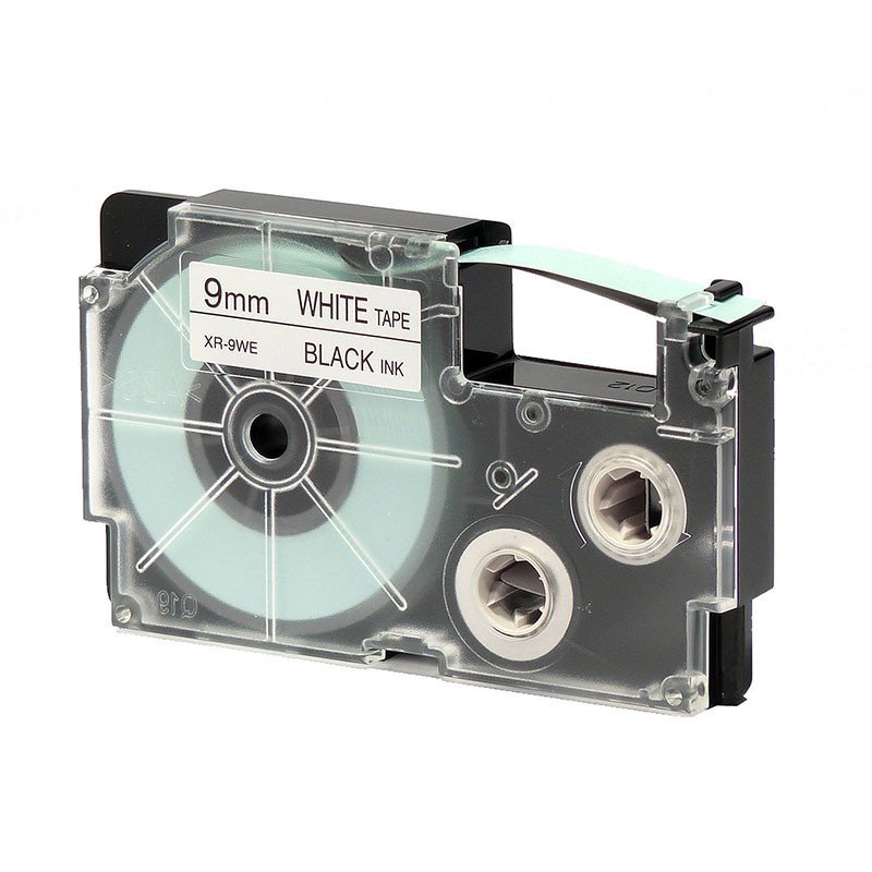 Cassette à Ruban CASIO XR-9WE1 - 9 mm 2 vssv