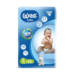 WEE BABY COUCHE TAILLE 3 MIDI 4-9KG 68 PIECES 2 wee baby couche taille midi kg pieces