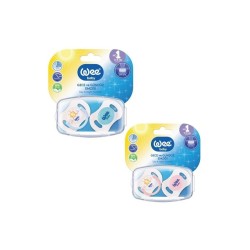 WEE BABY DAY & NIGHT 2 SUCETTES 0-6M 152 2 wee baby daynight sucettes m