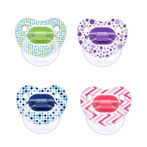 WEE BABY SUCETTE TRANSPARENTE DECOREE 6-18M 837 3 wee baby sucette transparente decoree m