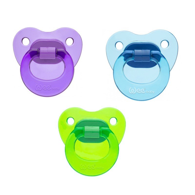 WEE BABY SUCETTE COLOREE 6-18 MOIS 112 1 wee sucette colore mois
