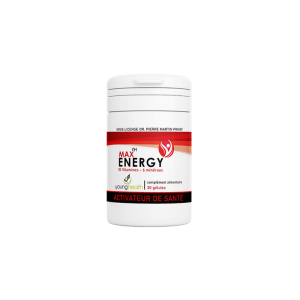 YOUNG HEALTH MAX ENERGIE 30 GÉLULES 3 young health max energie gelules