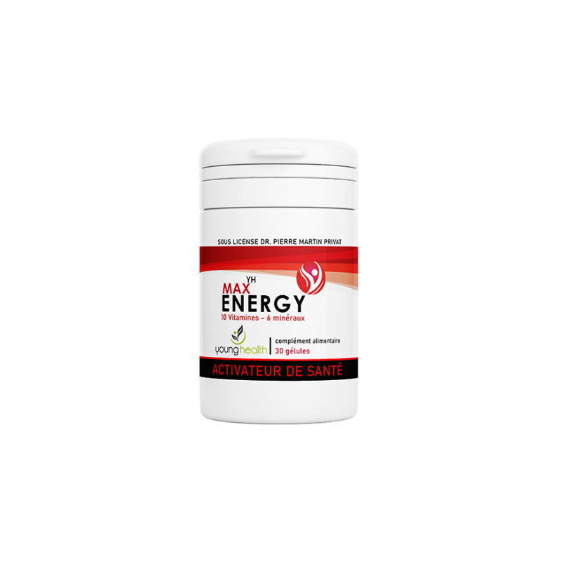 YOUNG HEALTH MAX ENERGIE 30 GÉLULES 1 young health max energie gelules