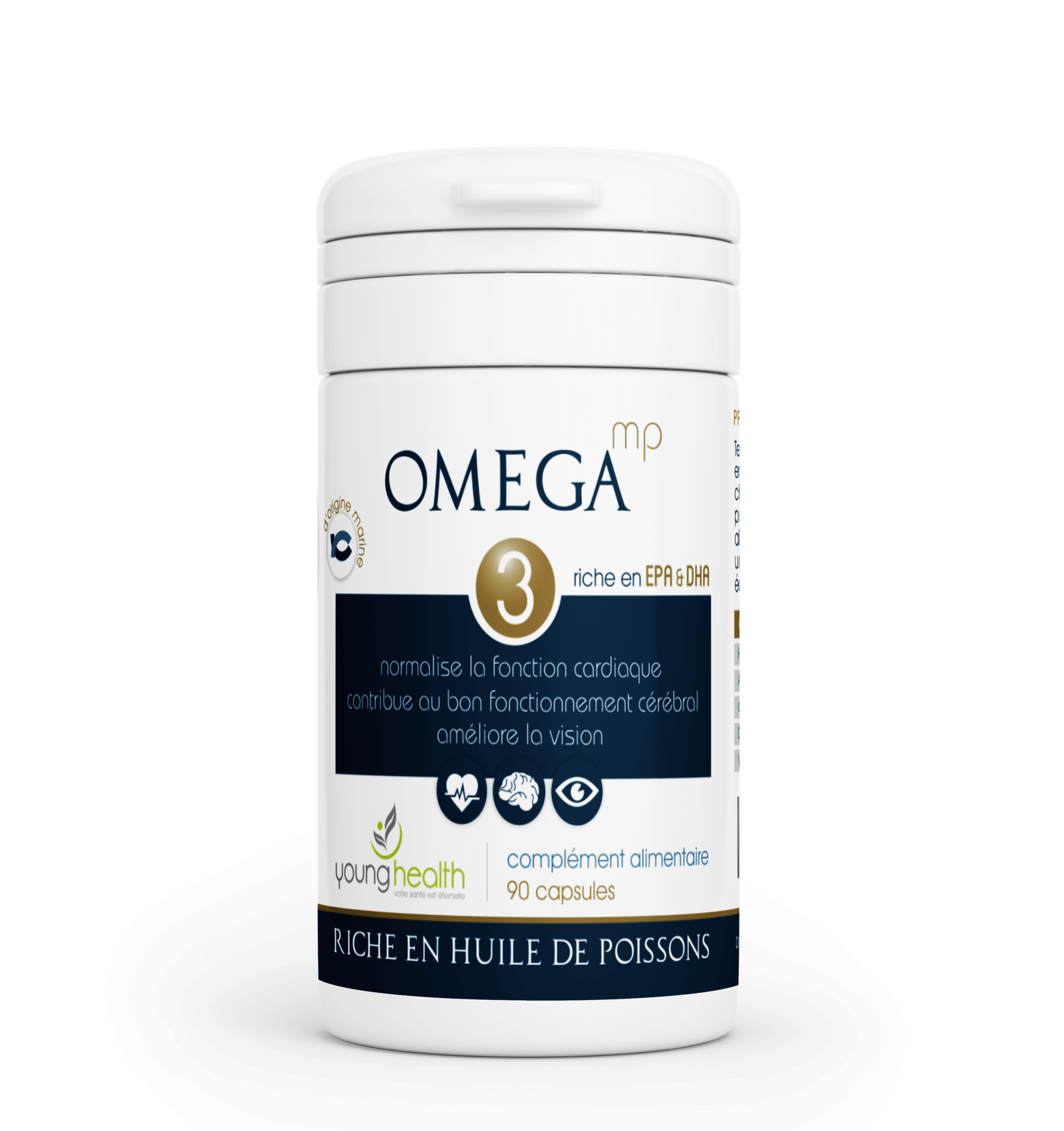 YOUNG HEALTH OMEGA 3 90 GELULES 1 young health omega gelules