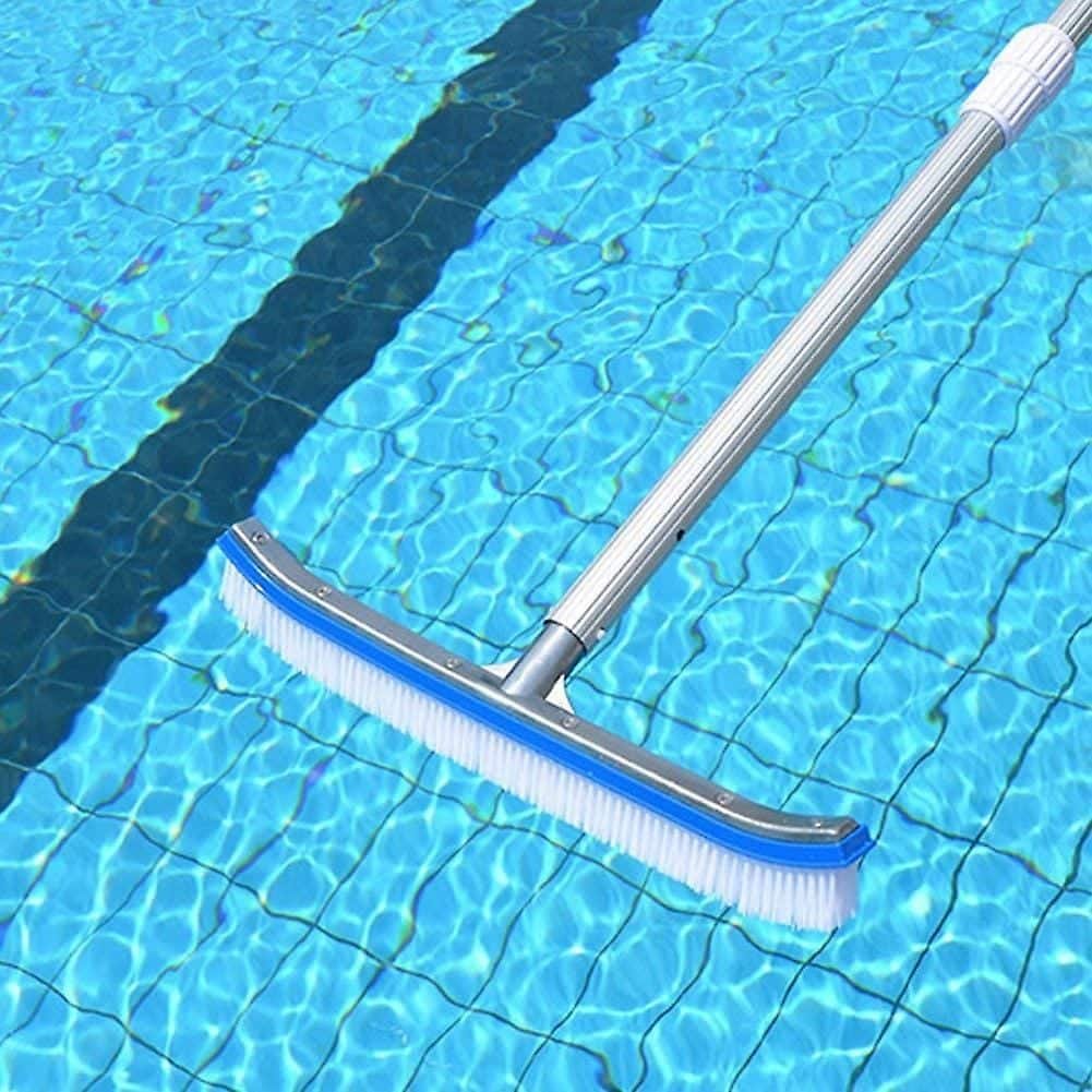 Brosse de paroi piscine renforcée aluminium 45 cm 2 brosse de parois pour piscine